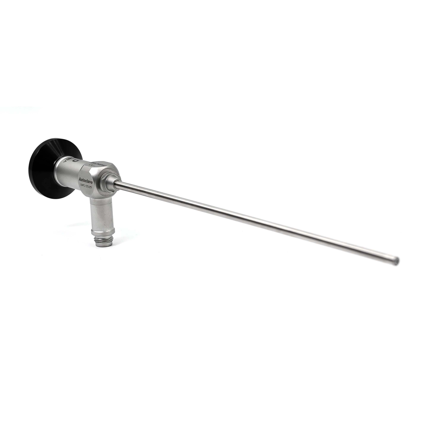 Full view of Jiacheng ENT rigid sinusscope with long stainless steel insertion tube